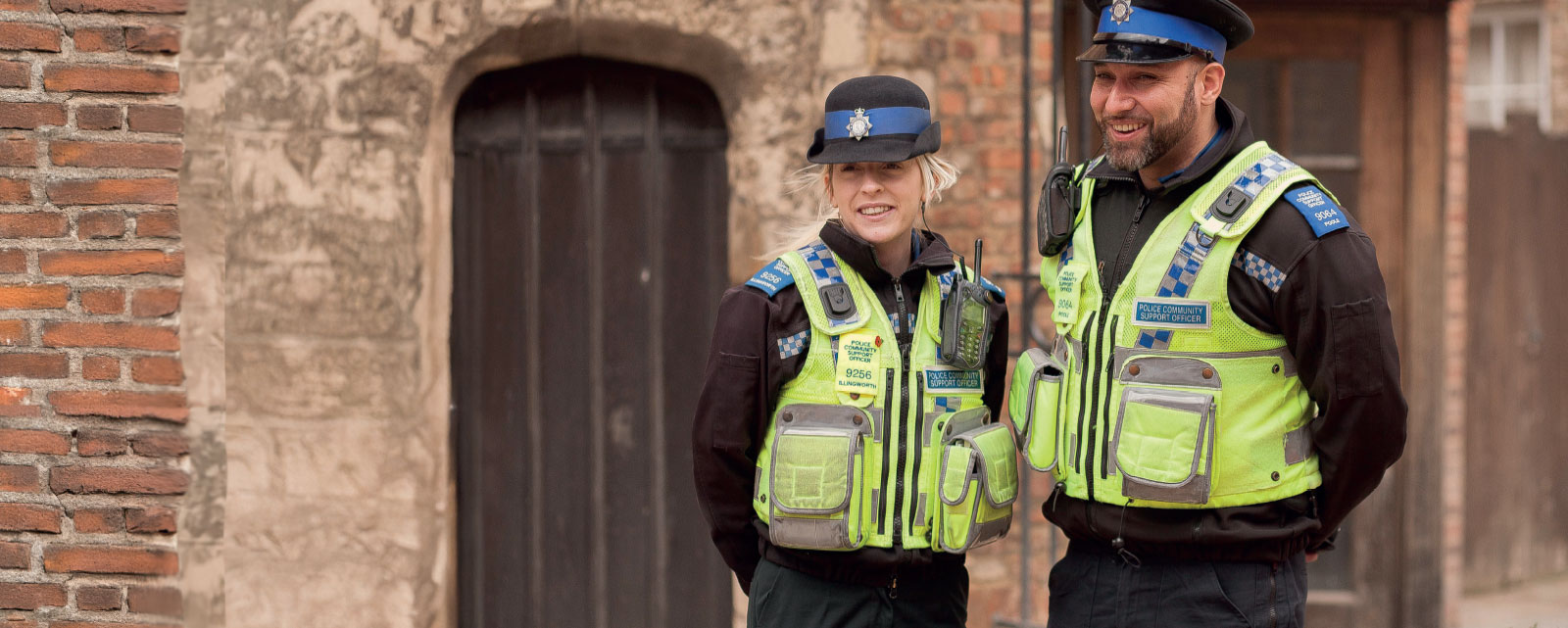 Police officers on the beat